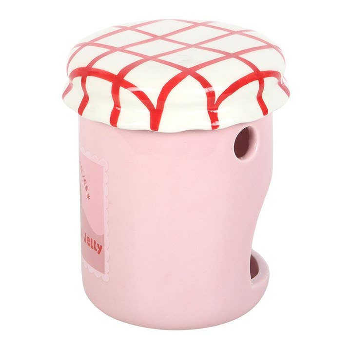 Strawberry Jam Jar Oil Burner and Wax Warmer
