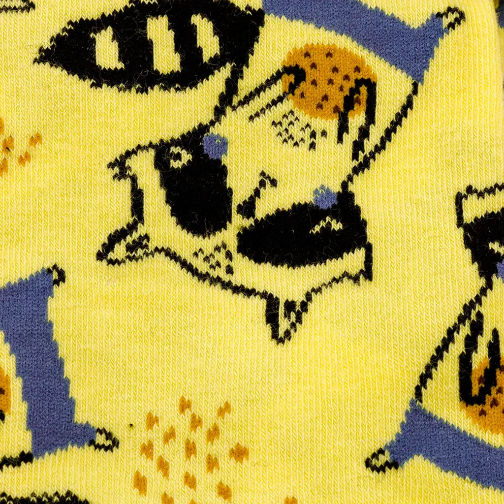 Gierige Waschbär-Socken