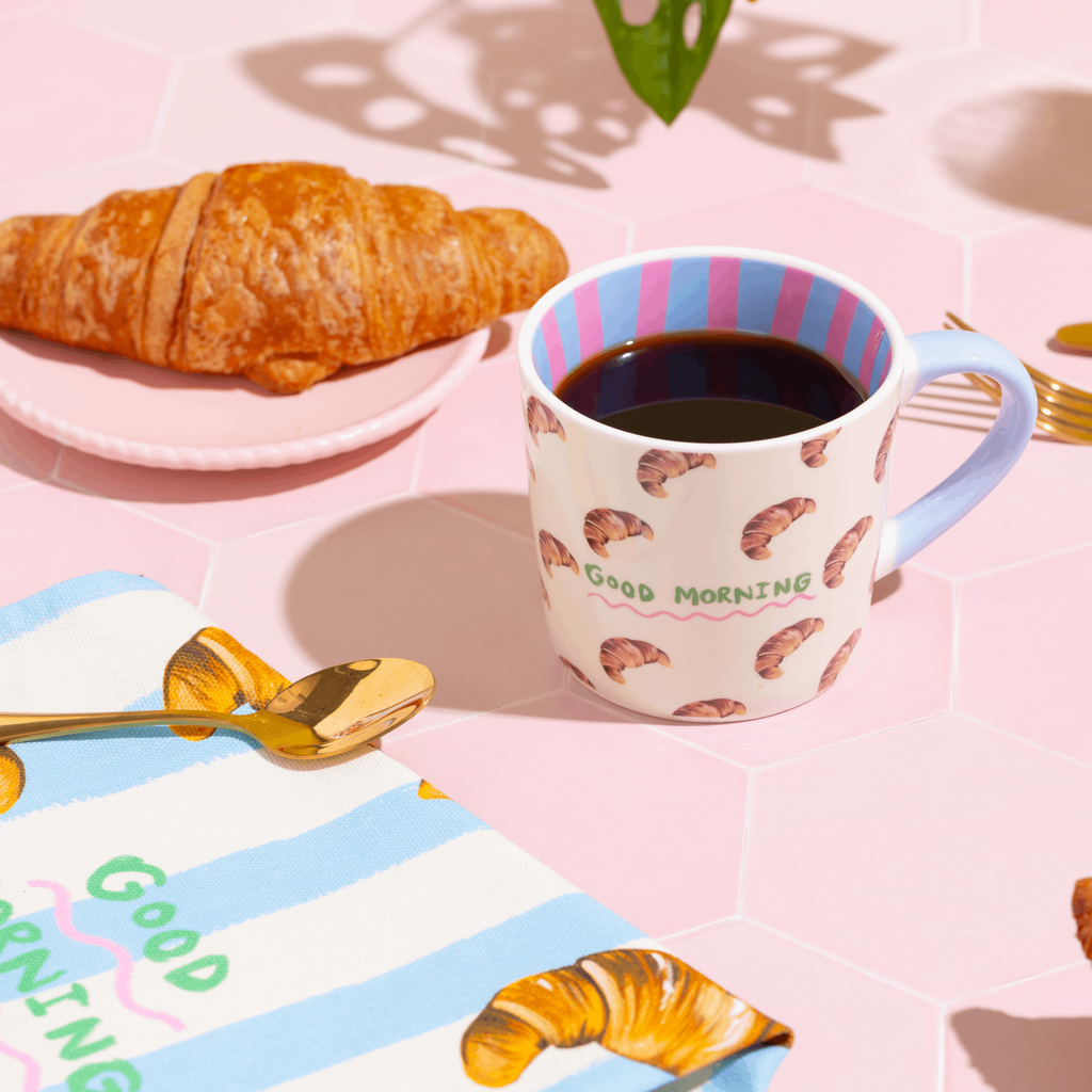 Mug Croissants « Good Morning »