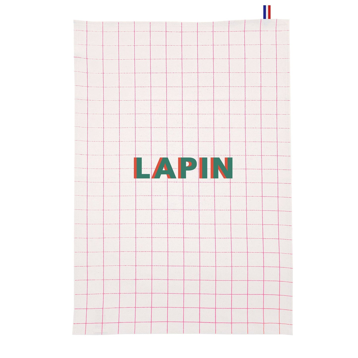 Torchon les Petits Noms - Lapin