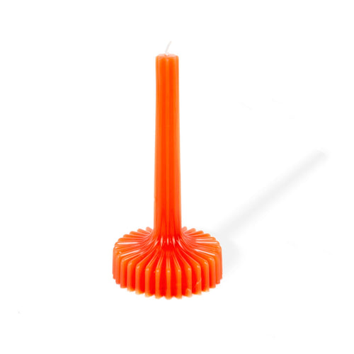 Bougie Décorative Orange S2 Haute Helio Ferretti Vue 1