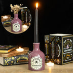 Vase-bouteille de potion et porte-bougie Widowsweb