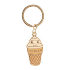Porte-clés cornet de glace