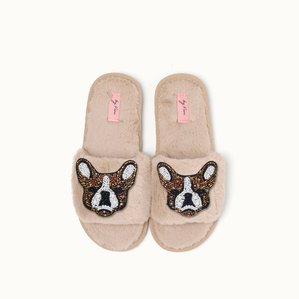 Paire de broches pour Chaussons - Bouledogue français | Design e regali originali