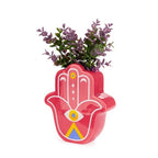 Vase Lucky Hand rouge
