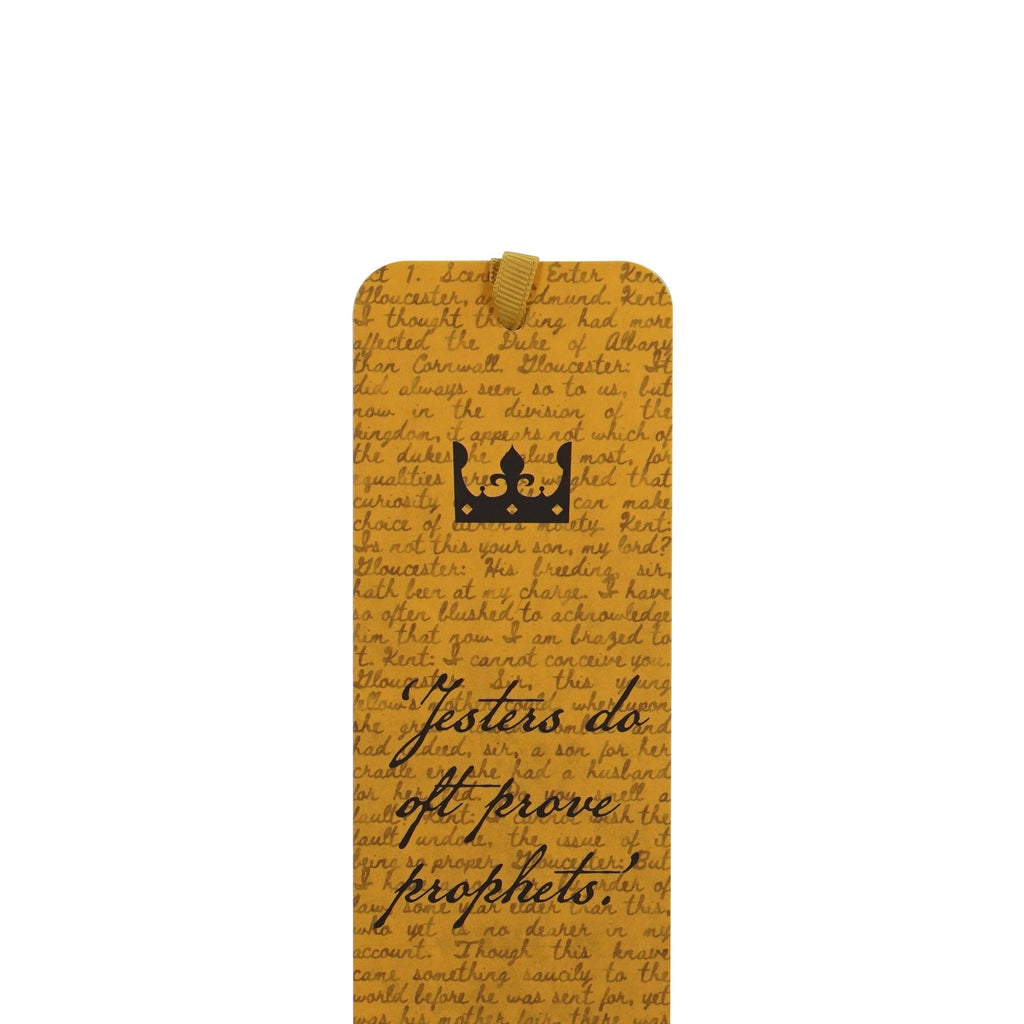 Marque-page papier Shakespeare - Le Roi Lear