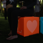LOVE TOTEM – 4 Cubes Empilables