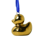 Décoration de Noël en forme de Canard Doré | Designproducten en originele cadeaus