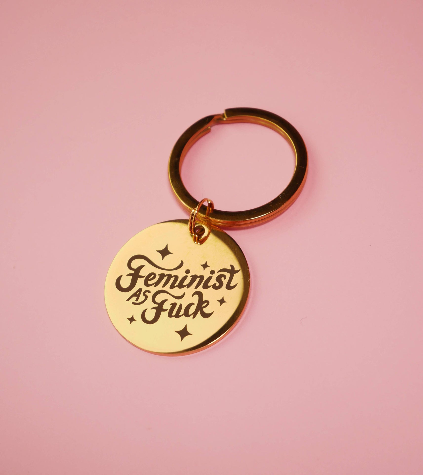 Porte-clés Feminist As Fuck | Design e regali originali