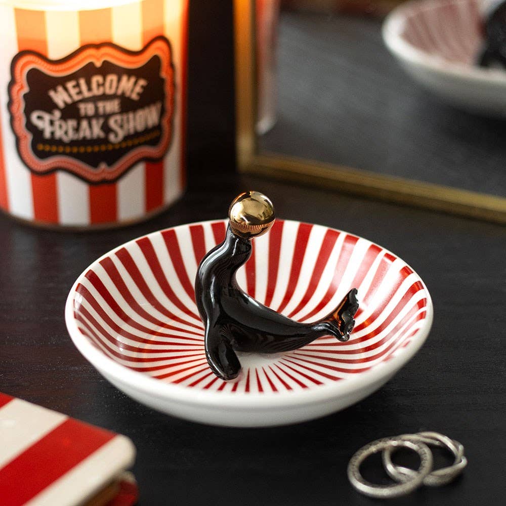 Circus Sea Lion Trinket Dish
