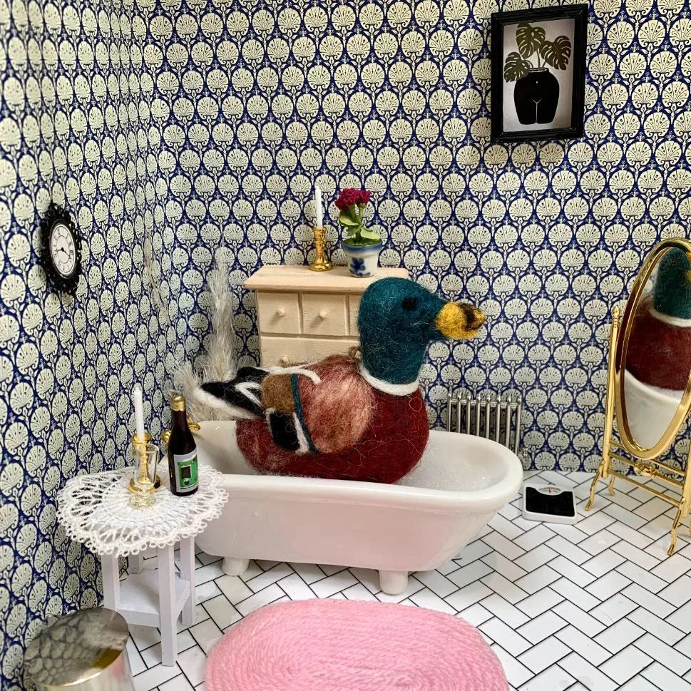 Boule de Noël en Feutrine Maddox le Canard Colvert | Oggetti di design e regali originali