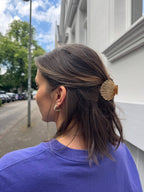 Pince à cheveux Coquillage pailletée or | Designproducten en originele cadeaus