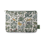 Pochette en coton recyclé Voysey Jardin botanique Faune