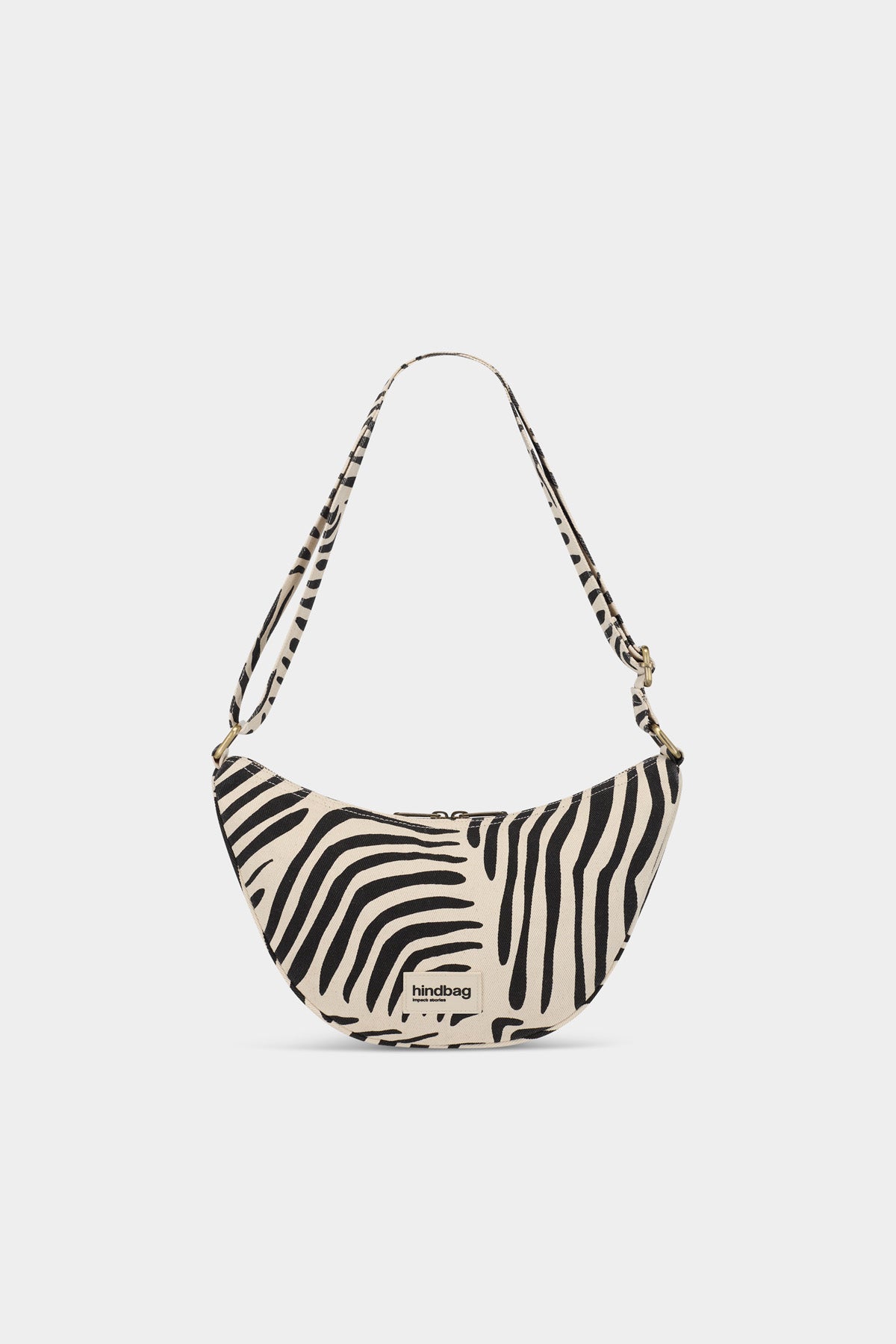 Sac Banane Andrea Zèbre écru