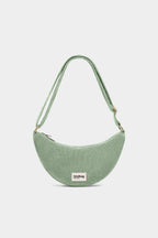 Sac banane Andrea Velours Vert d'eau