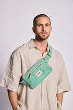 Sac banane Harry Rayures vert