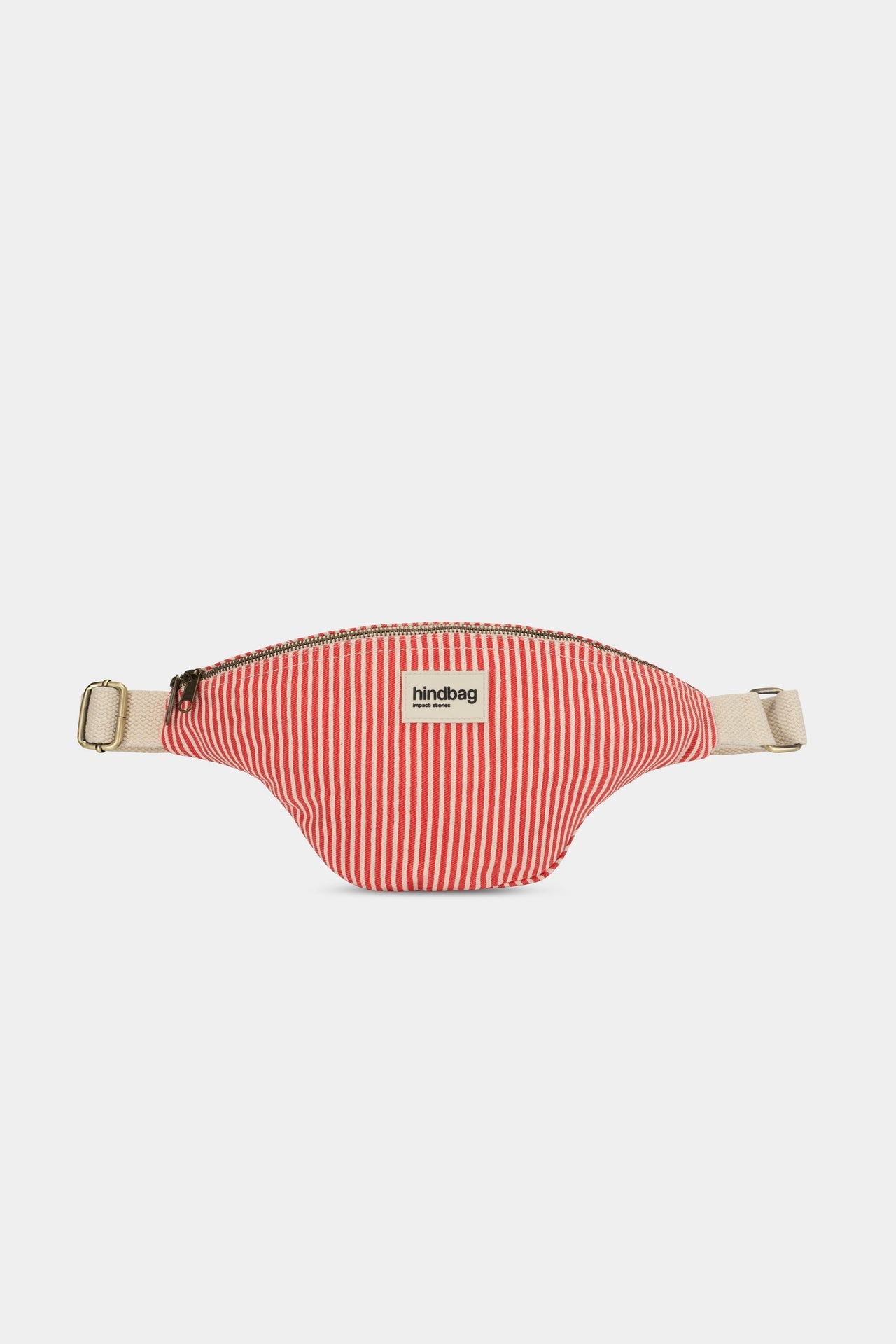 Sac banane Olivia Rayures rouge