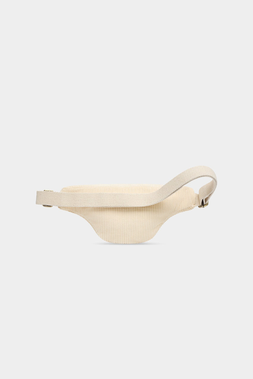 Sac banane Olivia Velours Beige