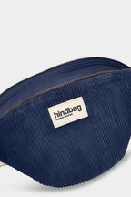 Sac banane Olivia Velours Marine