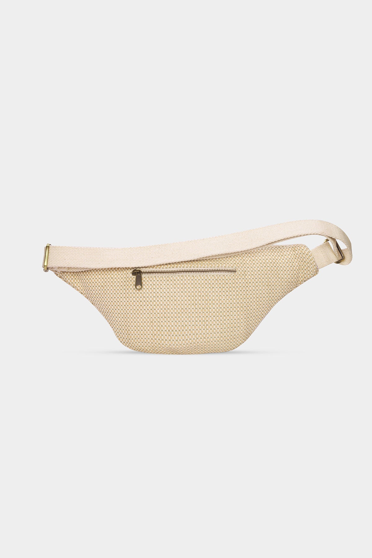 Sac banane Sofia Tressage nude