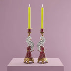 Chandelier Leo, 2 sortes. Résine de poly, 11 x 10,5 x 33 cm