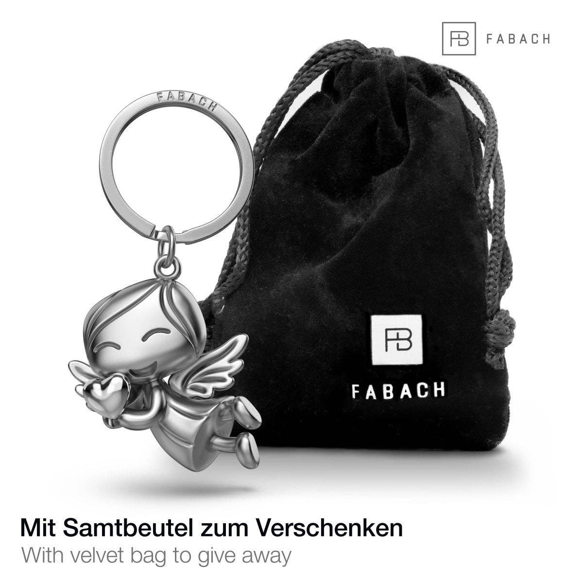 Oggetto regalo di design – porte cles ange gardien lucky fabach 