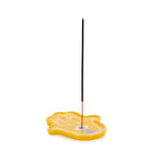 Porte-encens Lucky Hand jaune