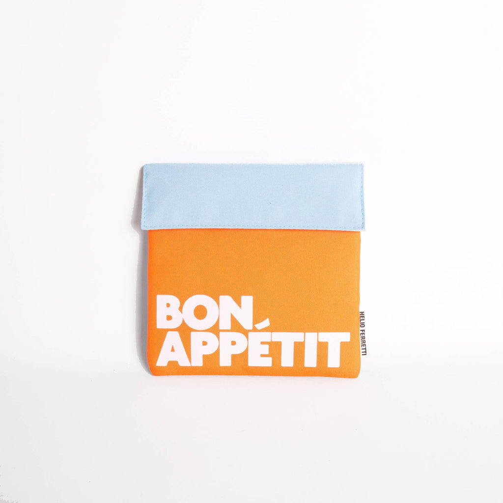 Sac à Goûter Anti Taches Orange « Bon Appétit » Helio Ferretti Helio Ferretti Vue 2