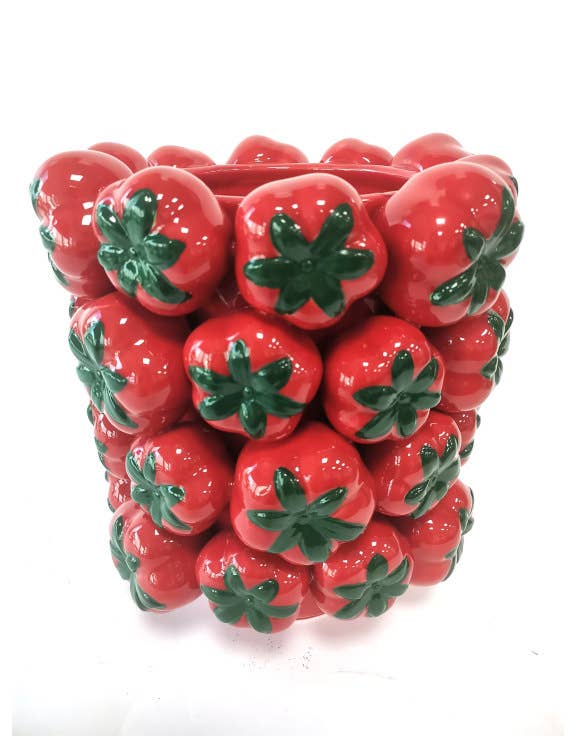 Large Multi-Tomato Vase