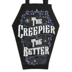 Sac cabas en forme de cercueil « The Creepier the Better »