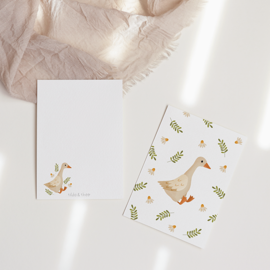 Carte de Vœux Canard | Designproducten en originele cadeaus