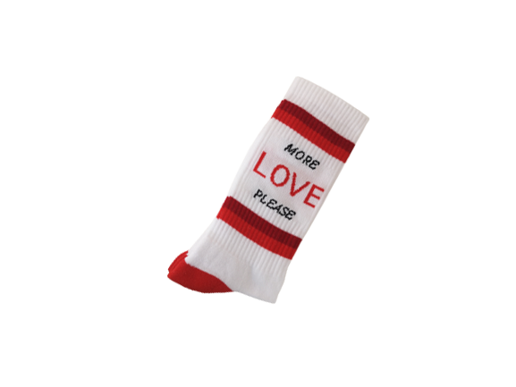 Chaussettes More Love Please | Oggetti di design e regali originali