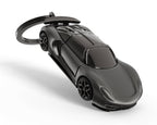 Oggetto regalo di design – porte cles supercar noire metalmorphose