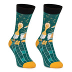 Chaussettes en coton ludiques mi-hautes pour femmes et hommes Patito