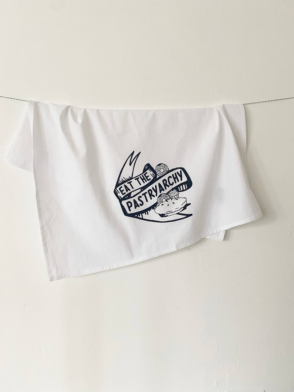Eat the Pastryarchy Tea Towel