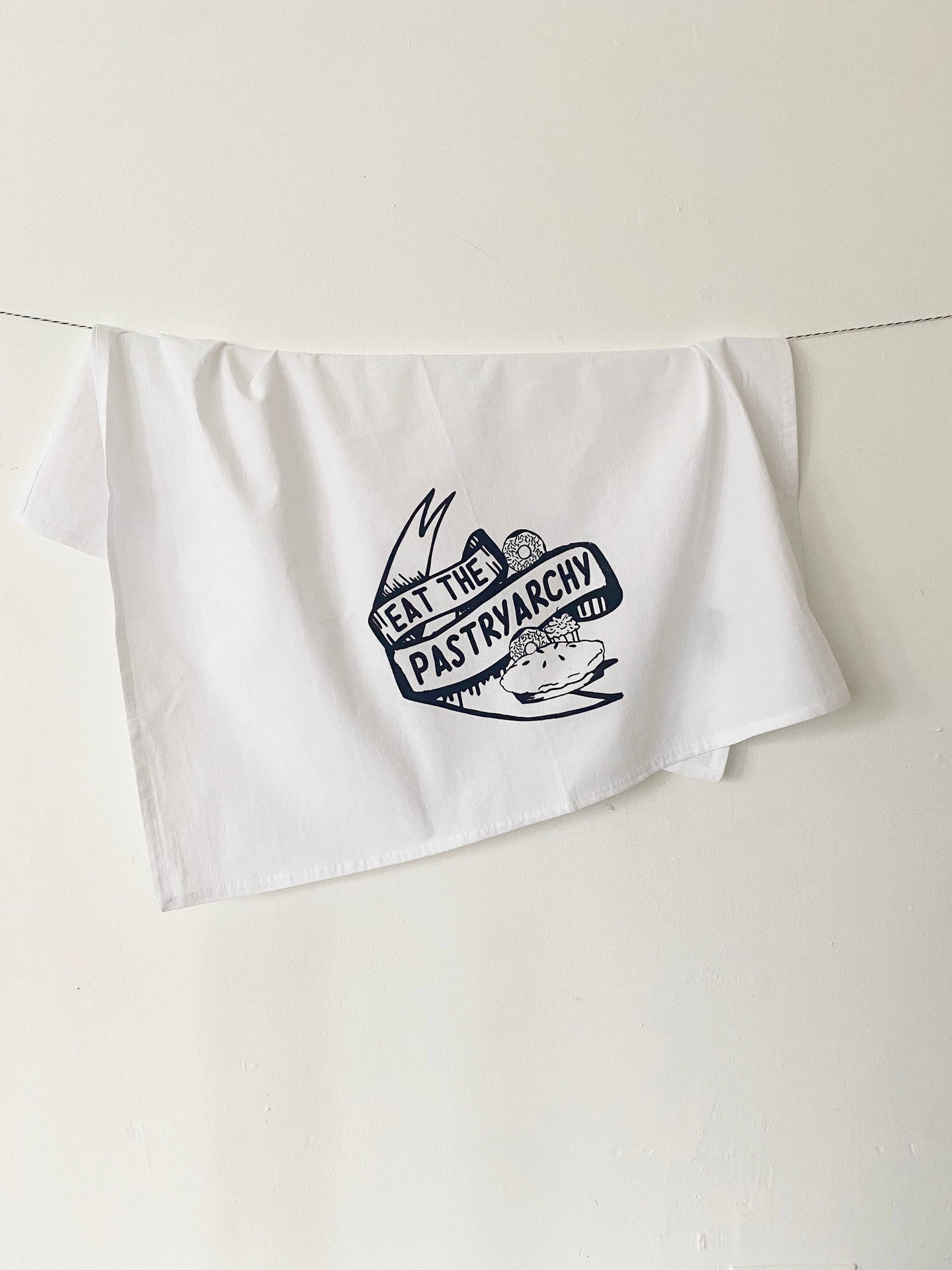 Eat the Pastryarchy Tea Towel