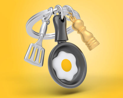 Brunch Keychain