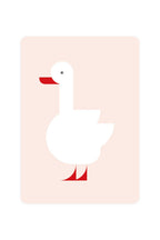 Carte postale avec cygne Coscoroba | Oggetti di design e regali originali