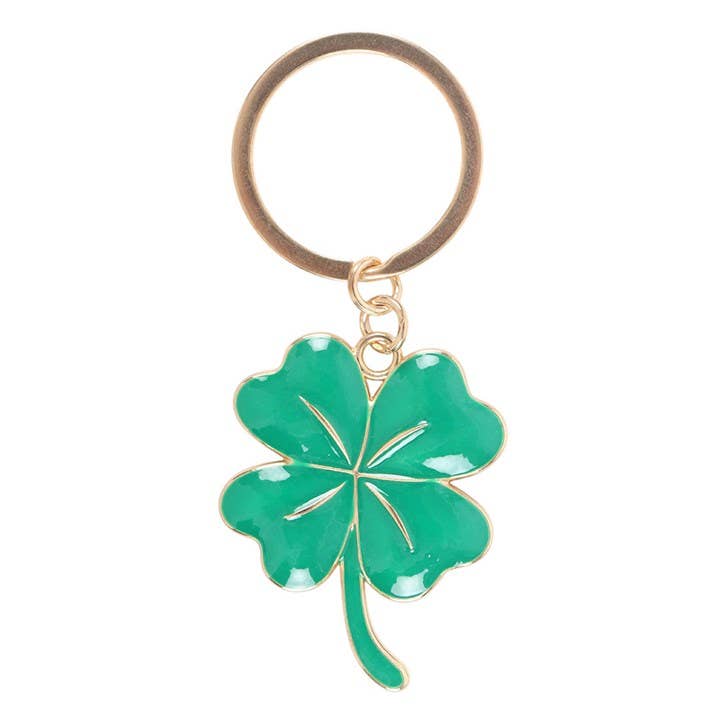 Porte-clés Trèfle à quatre feuilles