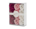 Coffret luxe 12 roses de bain