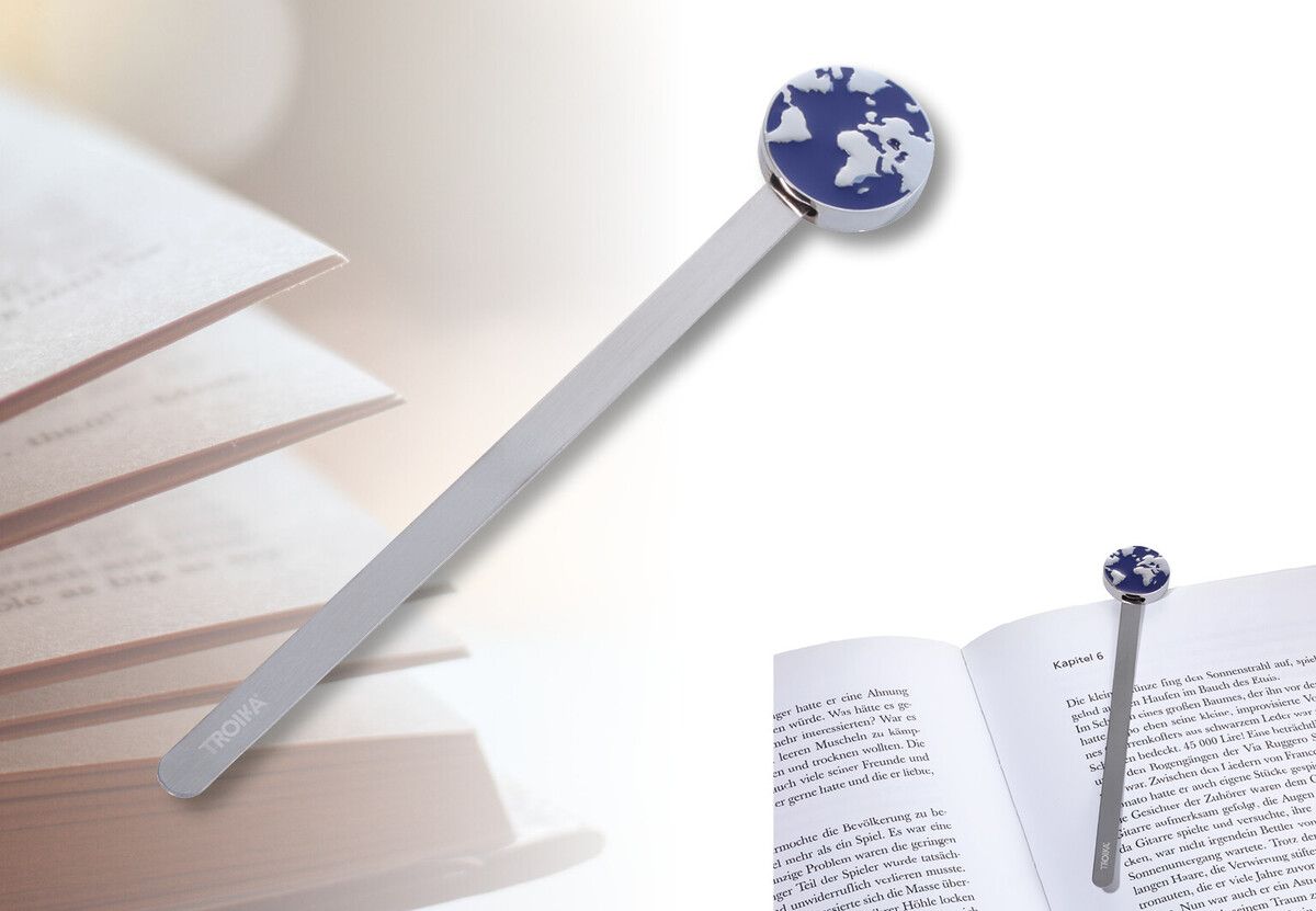 Designcadeau – marque page planete terre troika 