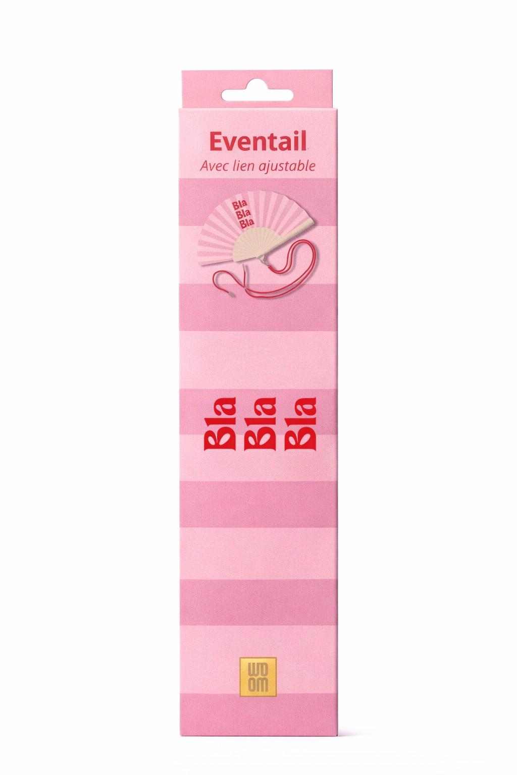 Eventail avec bandoulière – Bla Bla Bla