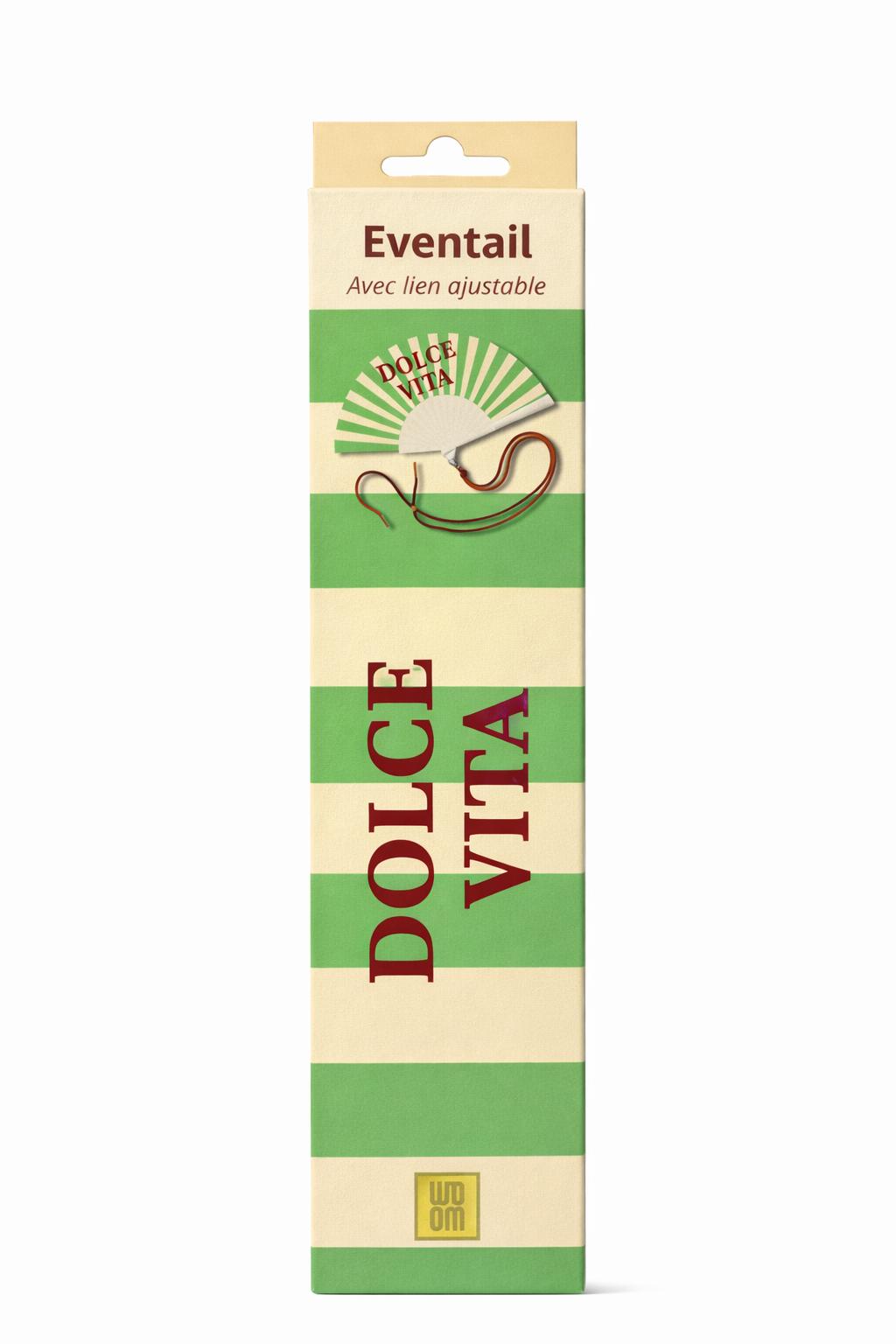 Eventail avec bandoulière – Dolce Vita