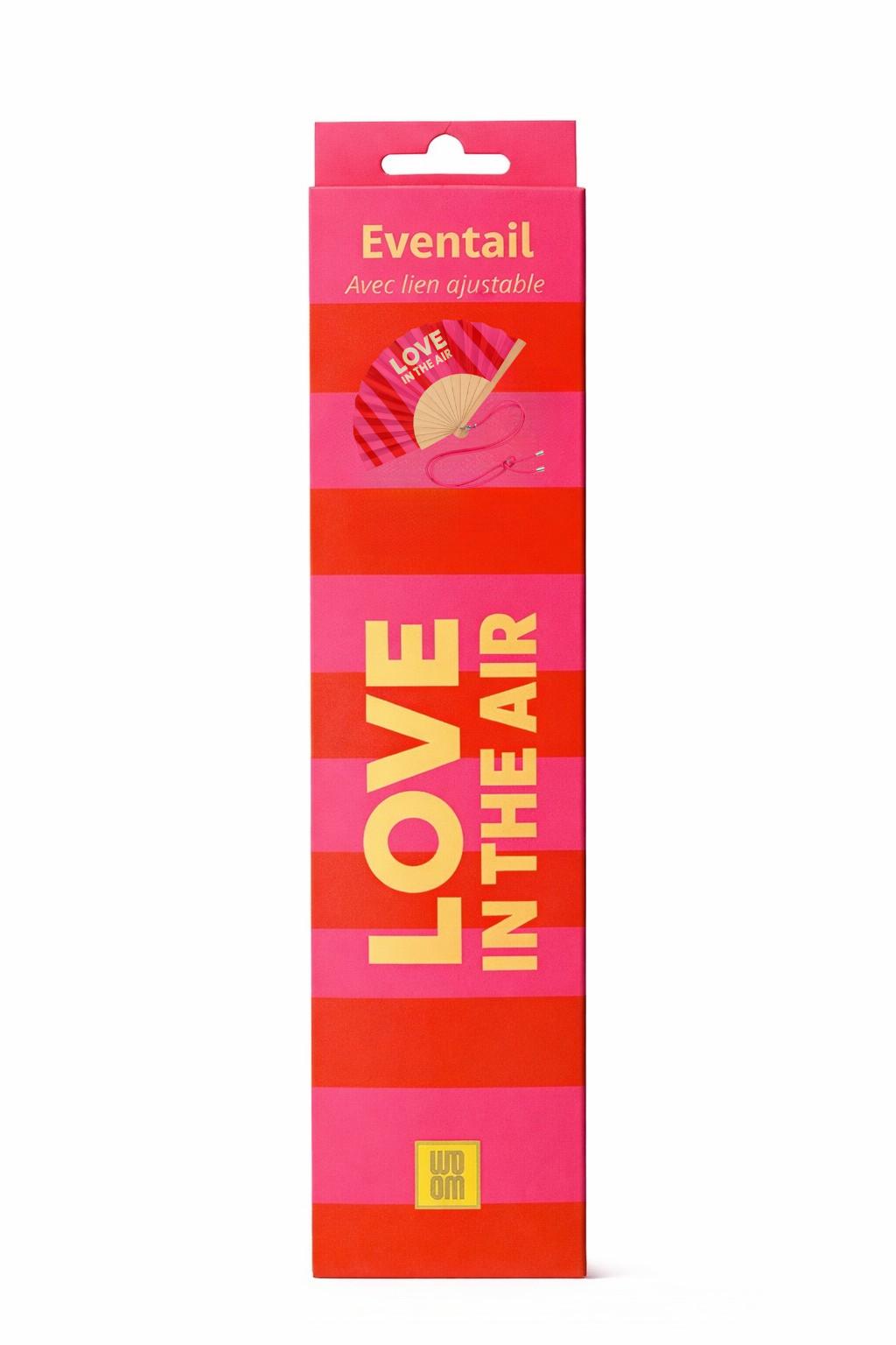 Eventail avec bandoulière – Love In The Air