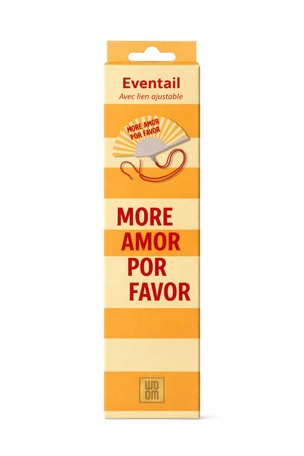Eventail avec bandoulière – More Amor Por Favor