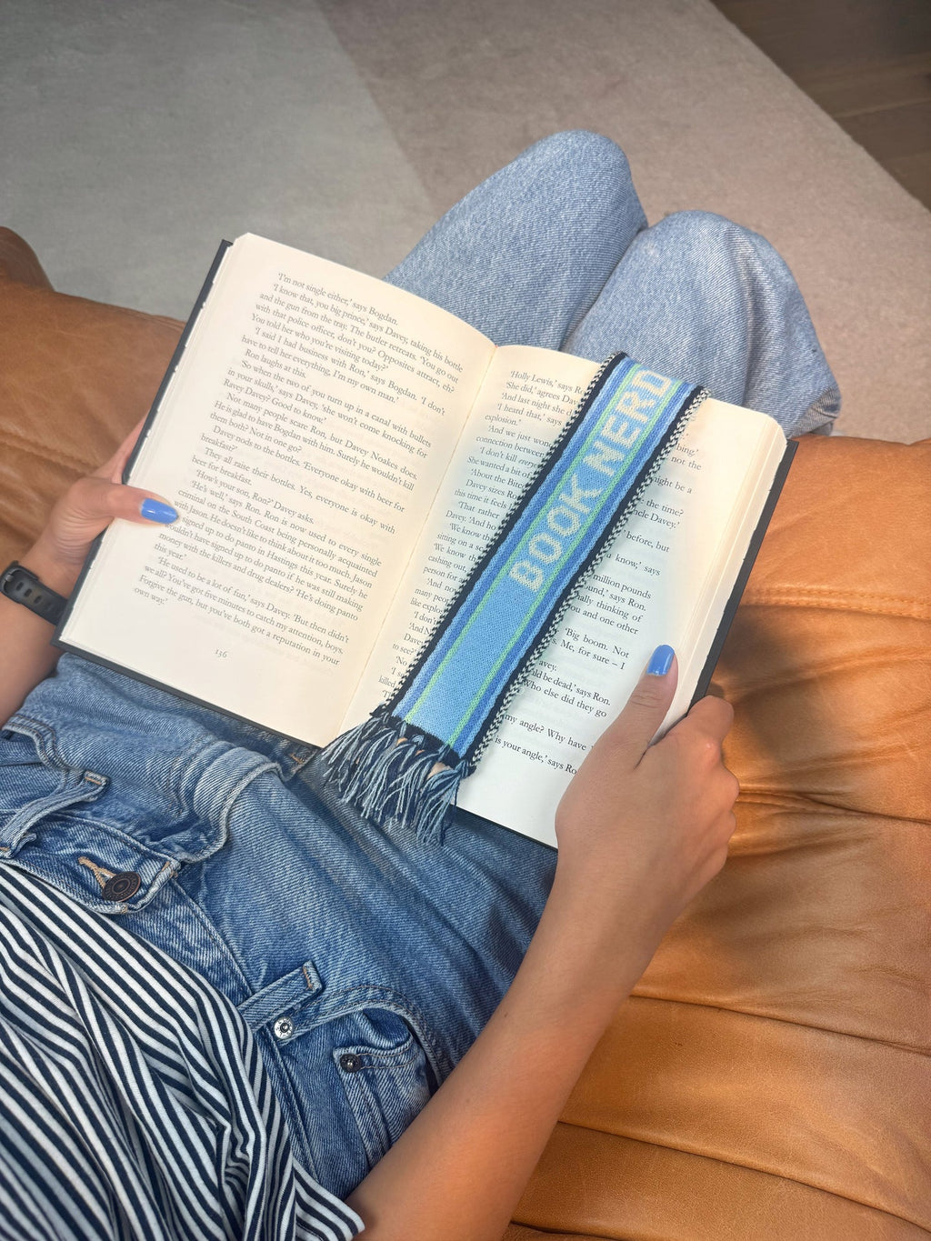 Bookscarf « Booknerd » – Bitten