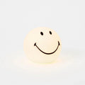 Veilleuse Smiley Bundle of Light noir et blanc Mr Maria, version allumée
