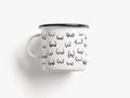 Tasse en émail - Boobs Friends