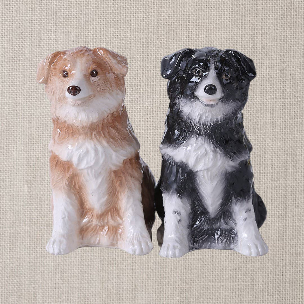 Salière et poivrière Border Collies – vue 2