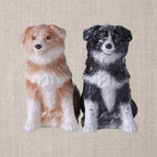 Salière et poivrière Border Collies – vue 2